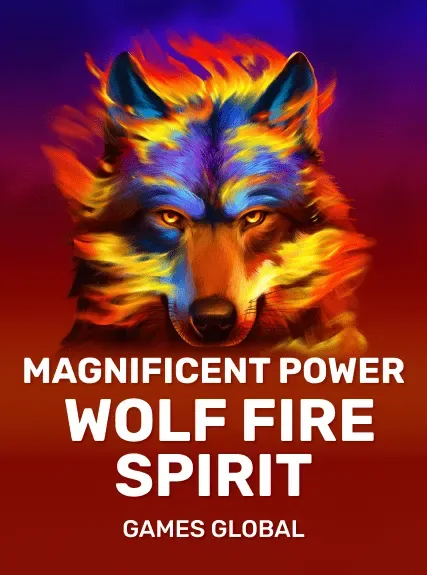 Magnificent Power Wolf Fire Spirit